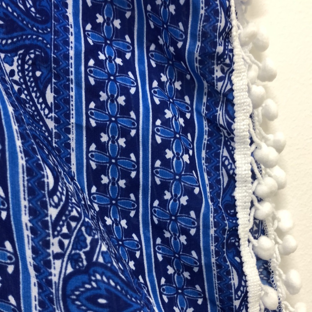 NWT New York & Company Beach Poncho Kimono Cover Up - Picture 3 of 7